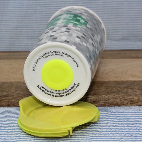 Rodarte for Starbucks Designer Travel Tumbler Lid Holiday 2012 - Picture 5 of 10